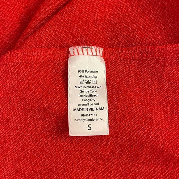 LuLaRoe | Red | Sarah cardigan - Picture 8 of 13